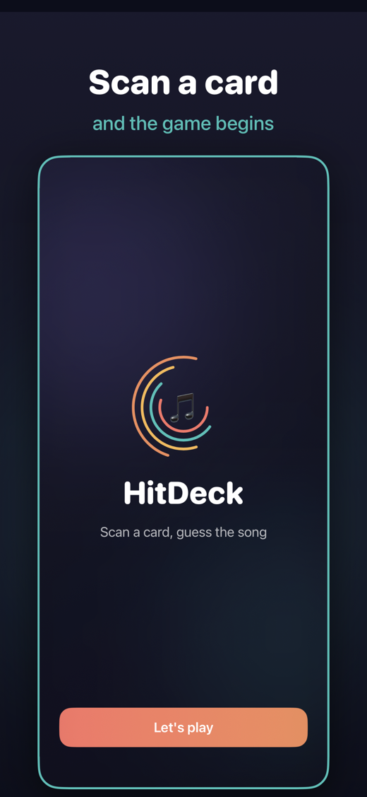 Scanning a game card